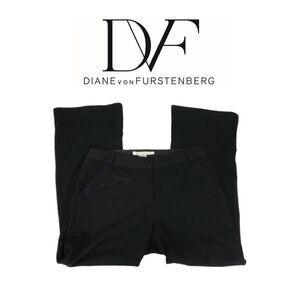 Diane Von Furstenberg Black Pants. Sz 6